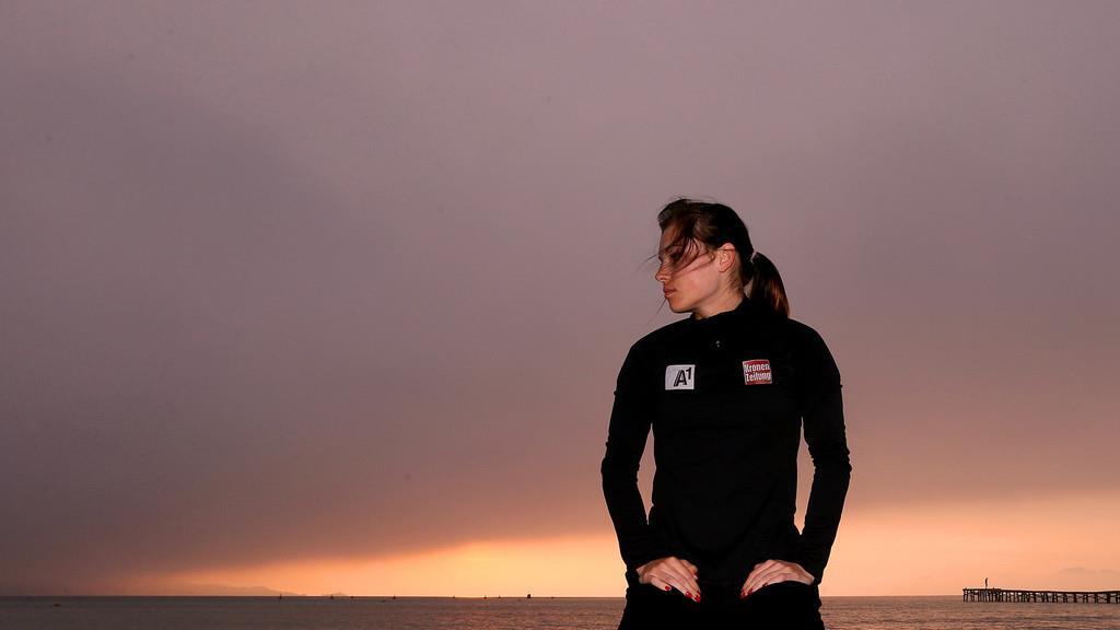 Anna Fenninger auf Mallorca