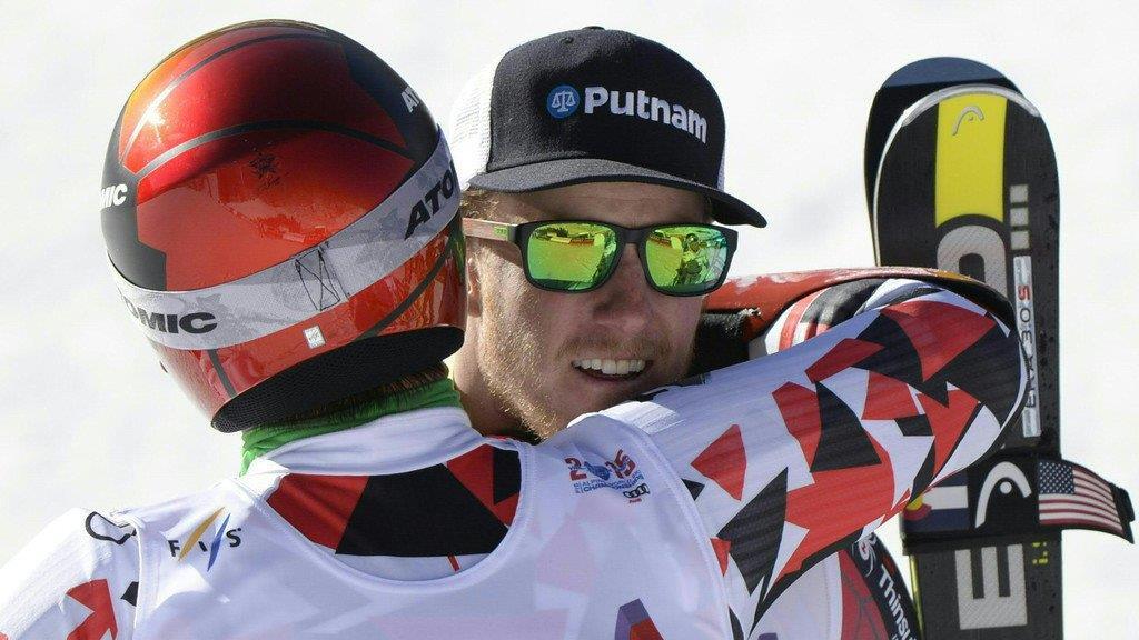 Marcel Hirscher feiert mit Silber im RTL seine dritte WM-Medaille in Vail.