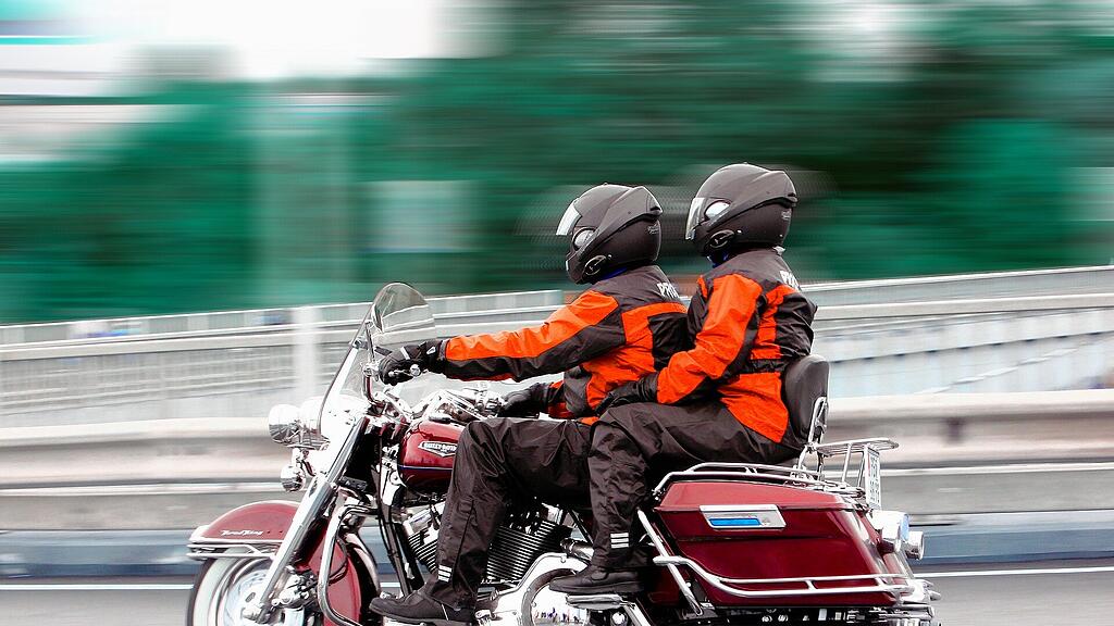 motorrad paar