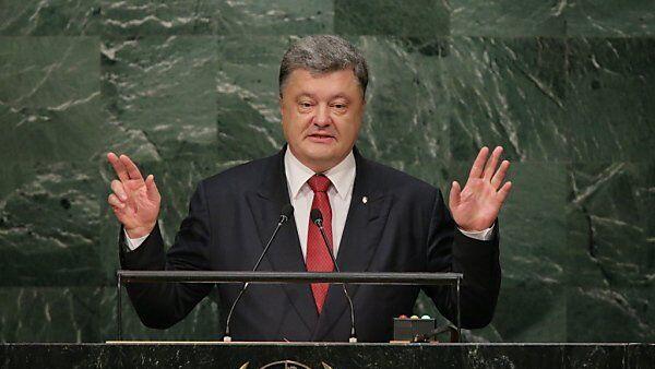 Der ukrainische Präsident Petro Poroschenko