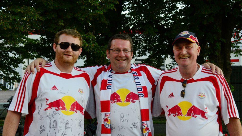 Fans ruhig und zufrieden