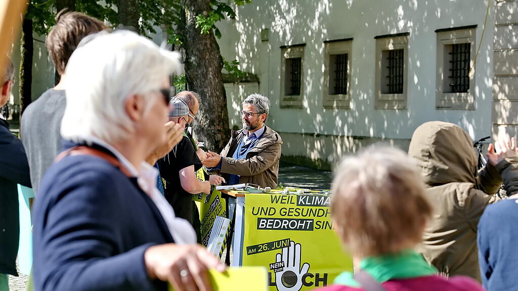 Protest Mönchsberggarage