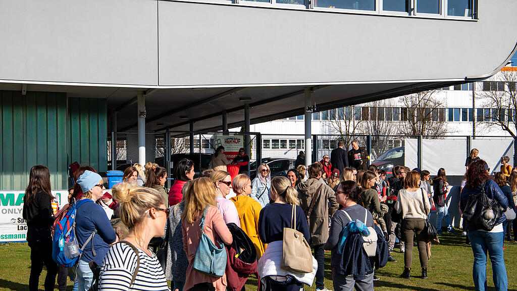 Kindergartenpersonal streikt in Salzburg