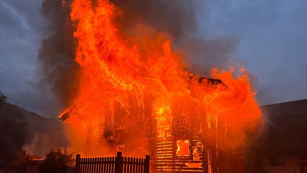 Großbrand Bauernhof Großarl