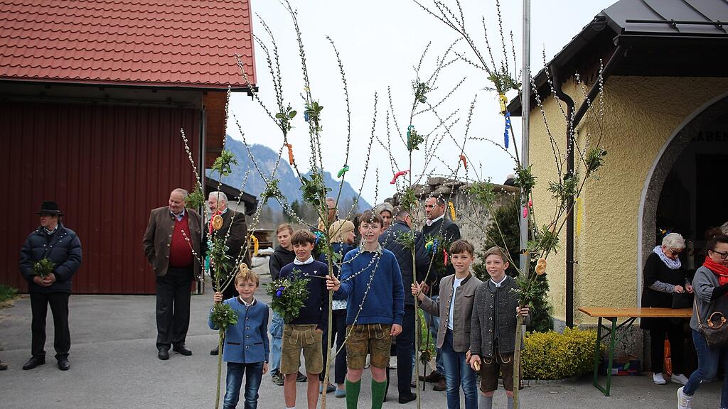 Palmsonntag in Puch