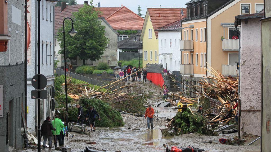Hochwasser und Überflutungen in Simbach am Inn II