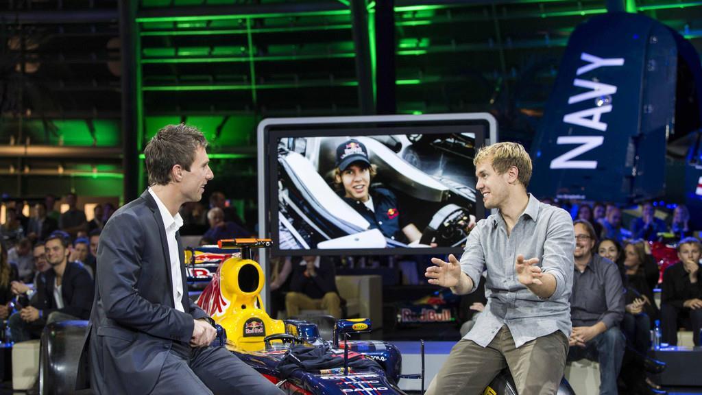 Vettel im Talk im Hangar 7