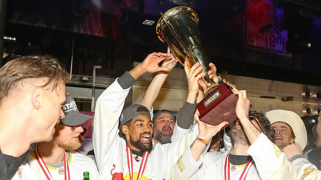 Meisterfeier: EC Red Bull Salzburg