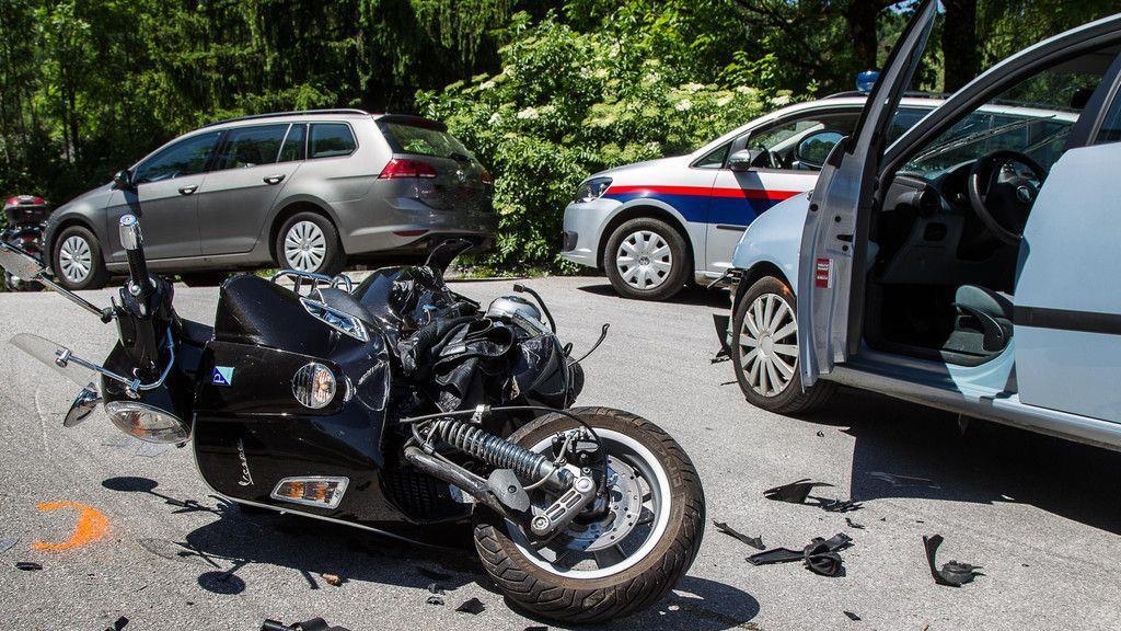 Grödig: Unfall in der Gartenauerstraße