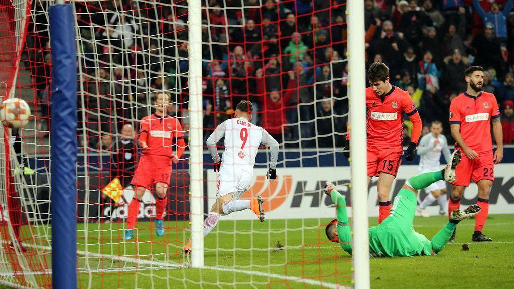 Europa League: Salzburg vs. Real Sociedad 2:1 (1:1)