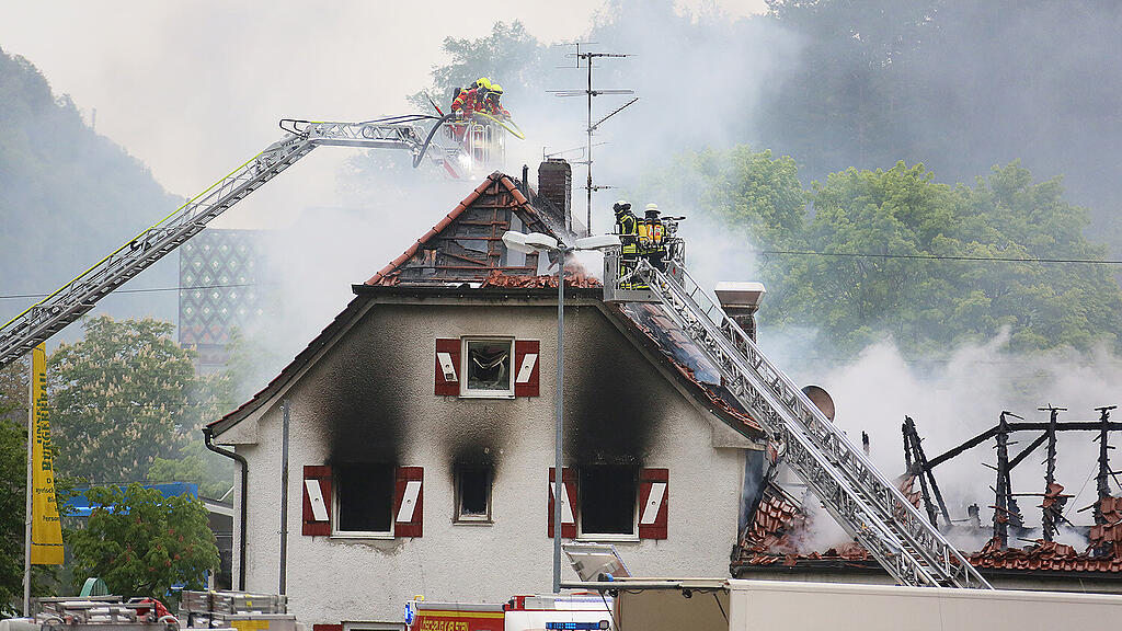 Gaststätte, Brand, Bad Reichenhall