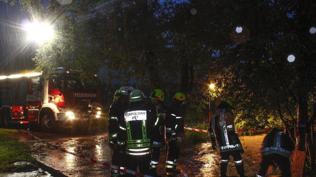 Hochwasser in Ruhpolding
