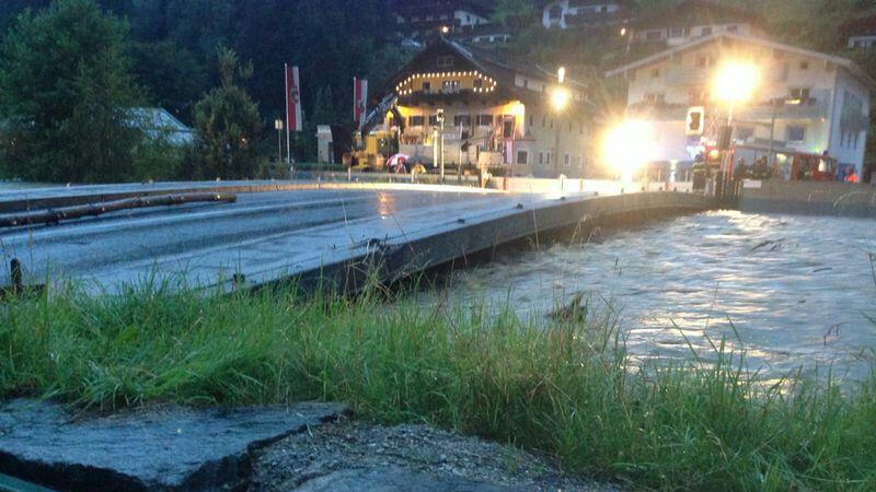 Einsatz der Wasserrettung in Mittersill