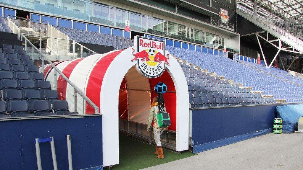 Red Bull Arena virtuell erkunden - Making of
