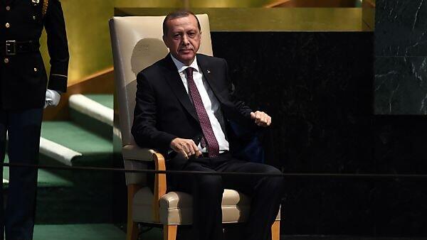 Präsident Erdogan hat keine Freude mit Kritikern