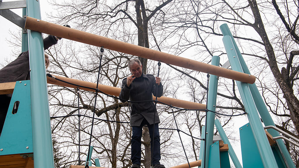 Hochseilgarten im Volksgarten
