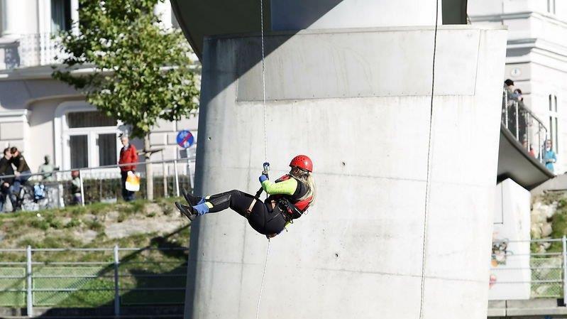 Schauübung der Wasserrettung