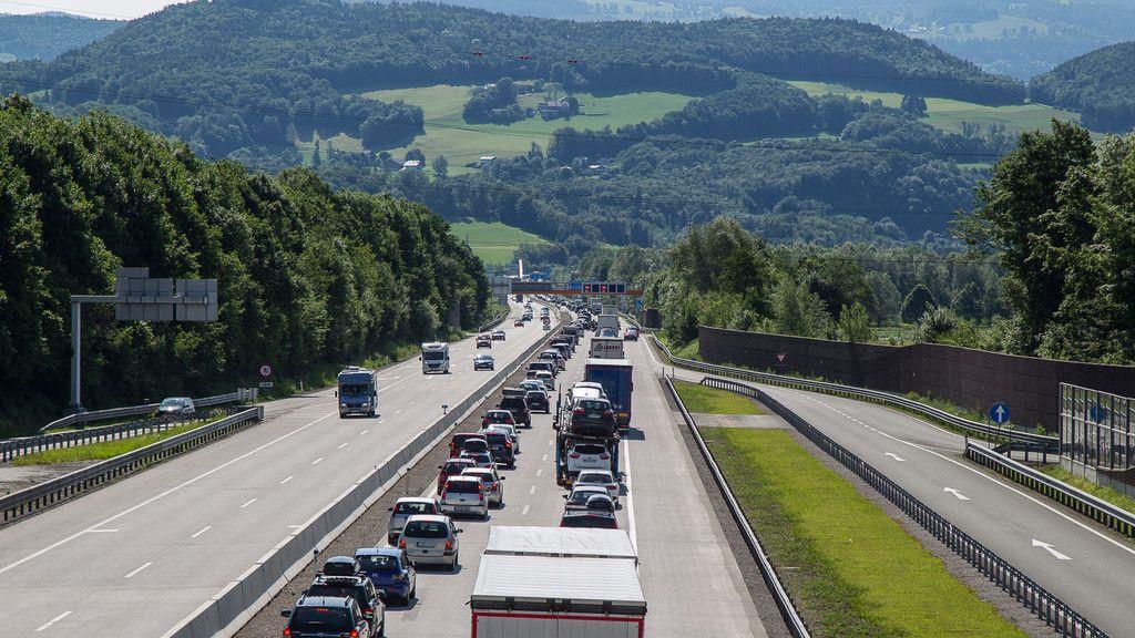 Stau auf der A10 II