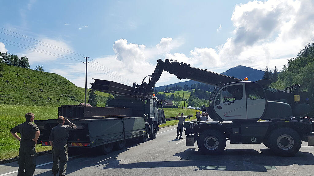 Bundesheer, Brücke, rußbach