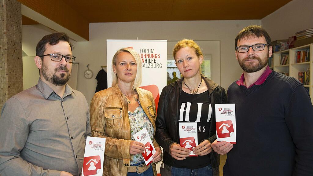 Das Forum Wohnungslosenhilfe Salzburg forderte am Donnerstag die Schaffung von leistbarem Wohnraum.