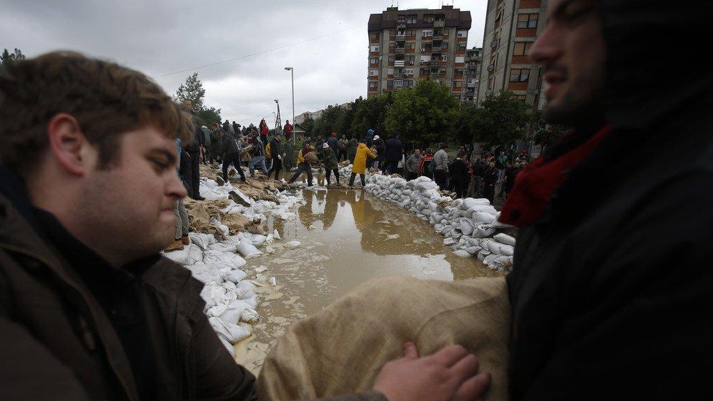 Unwetter am Balkan