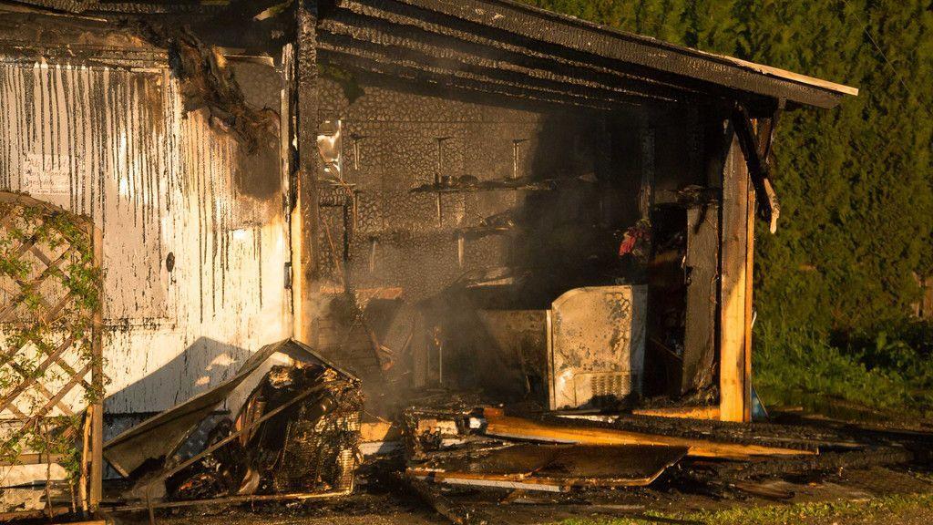 Brand bei Kebabstand in Braunau