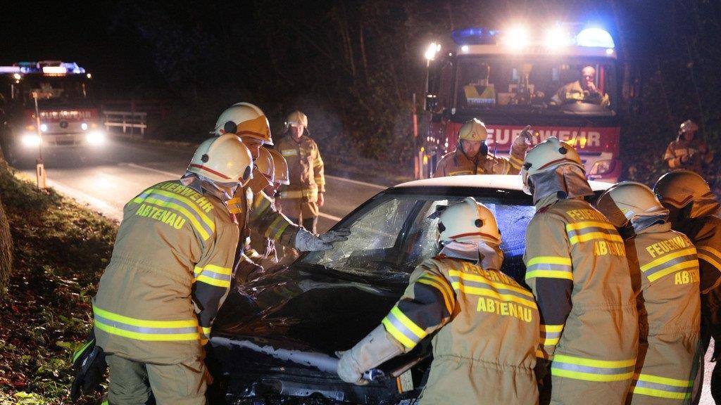 Frontalcrash in Abtenau