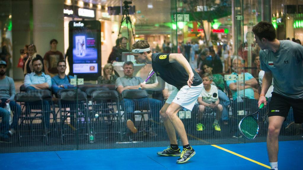 Squash im Europark