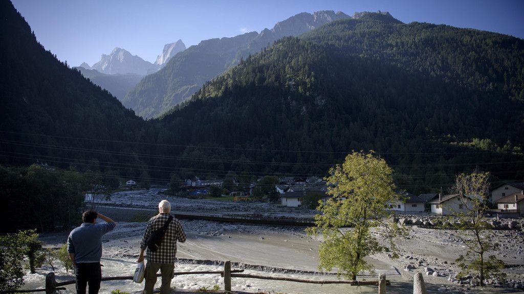 Bergsturz in der Schweiz I