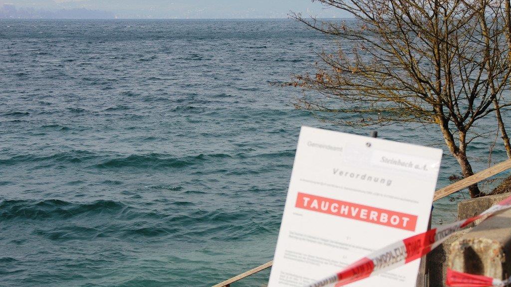 Taucher am Attersee vermisst