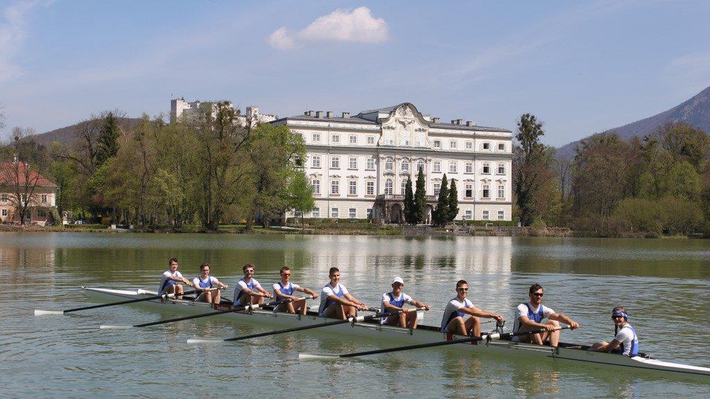 Salzburgs Ruderer in Aktion