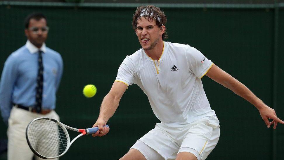 Thiem vs. Donaldson Wimbledon 2017