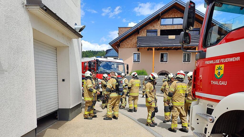 Küchenbrand in Thalgau