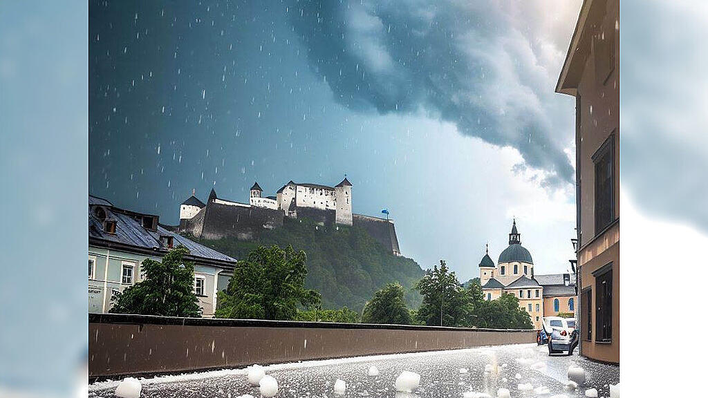 Unwetter Salzburg KI