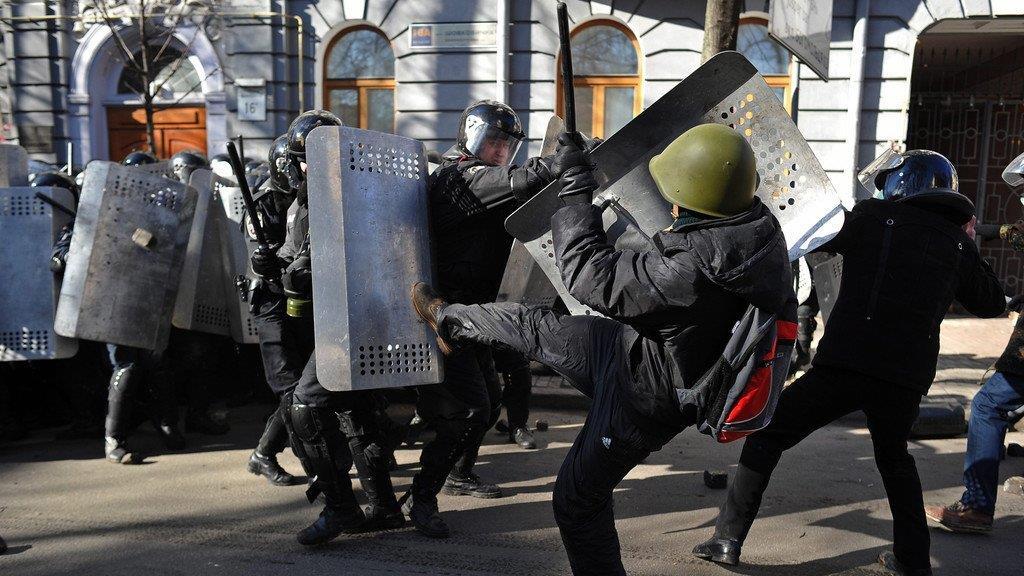 Gewalt-Eskalation in Kiev