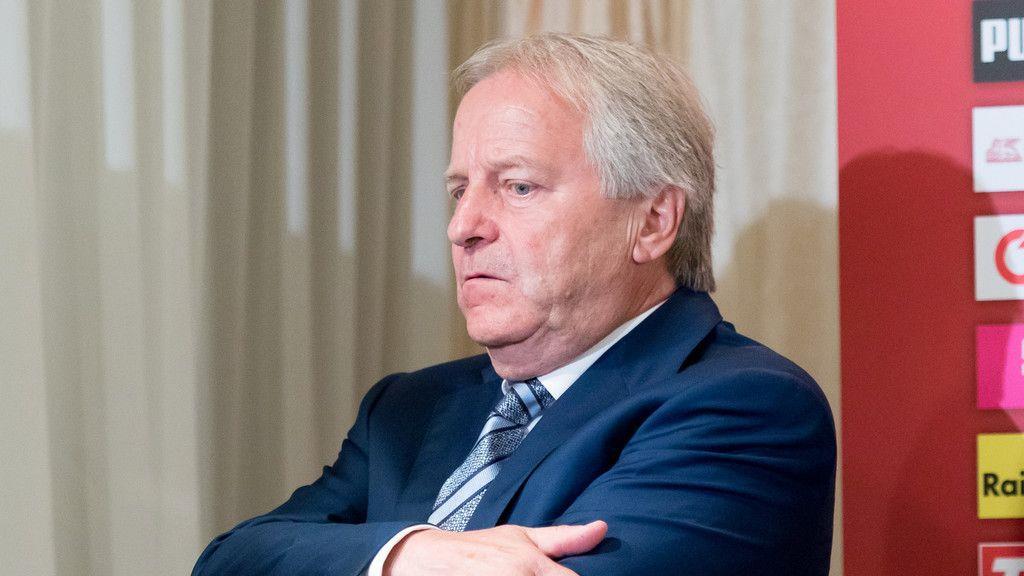 Bilder der Pressekonferenz ÖFB