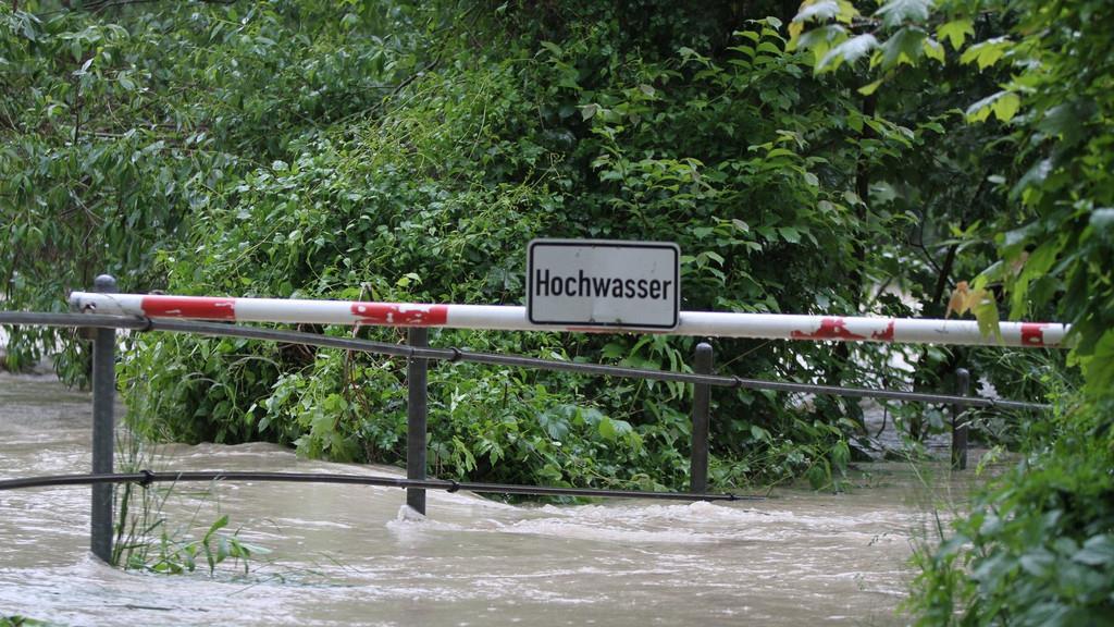 Hochwasser in Trostberg