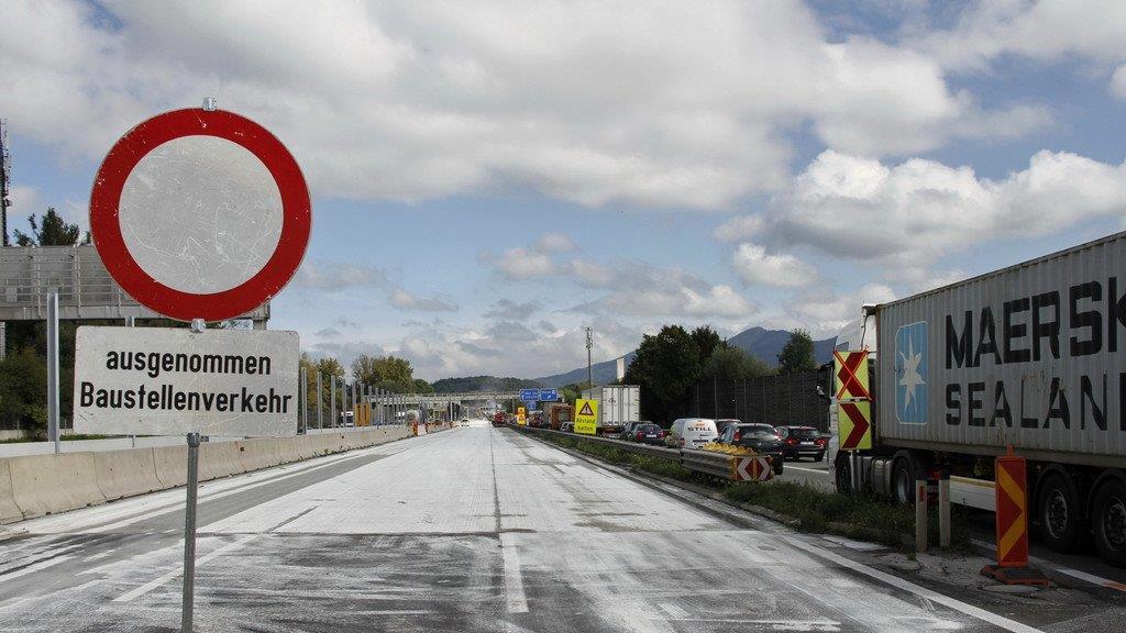 Neue Verkehrsführung bei Salzburg-Mitte