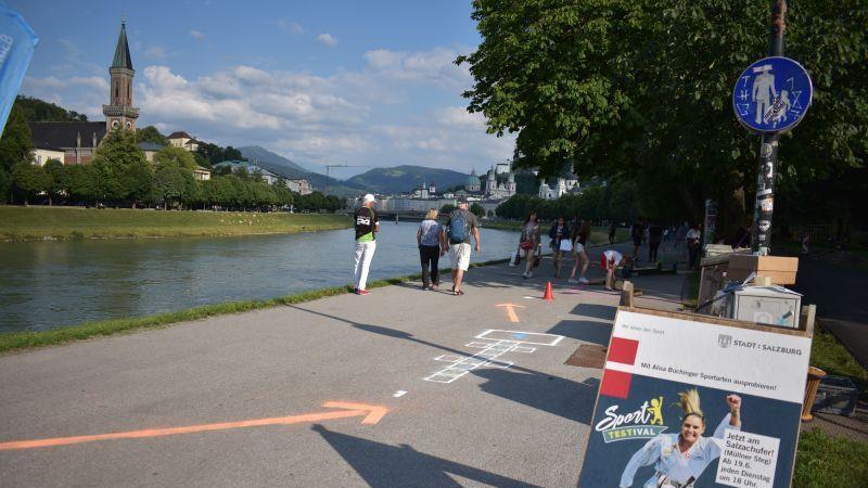 Sporttestival in der Mozartstadt