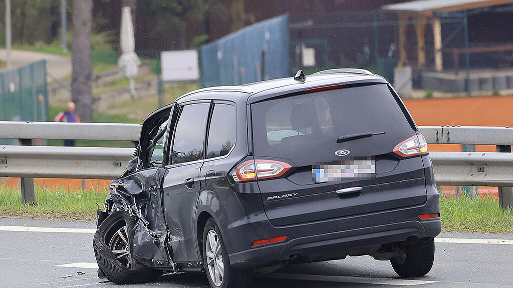 Unfall A8 Piding Geisterfahrerin