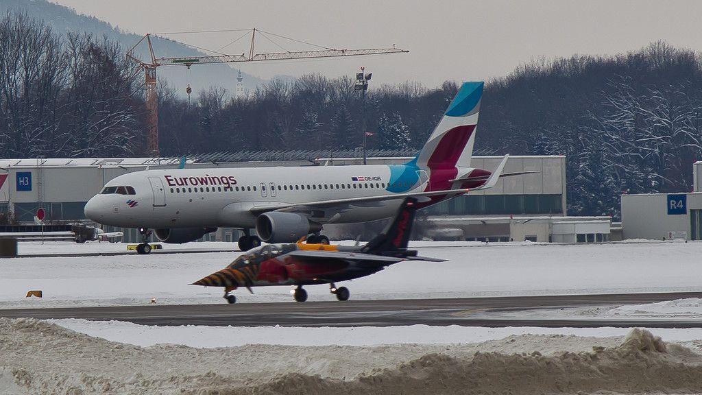 Eurowings landet A320 erstmals in Salzburg II