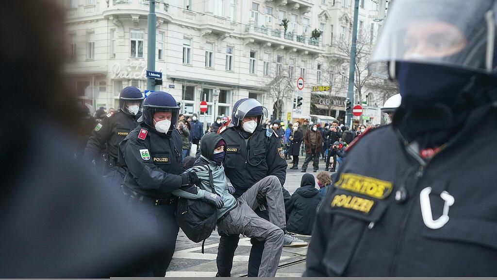 Corona-Demo Wien