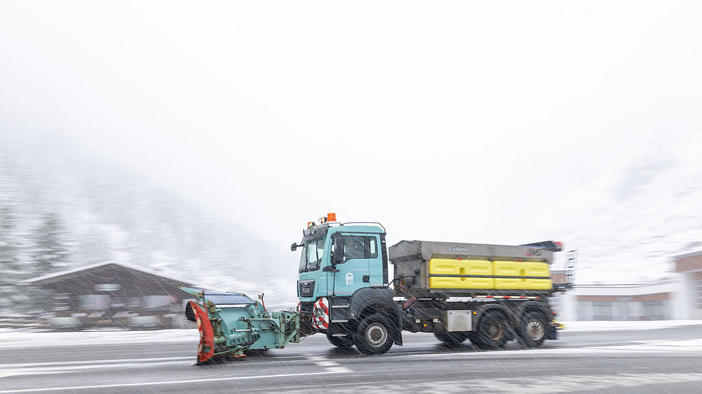 Felbertauern, Schneefall