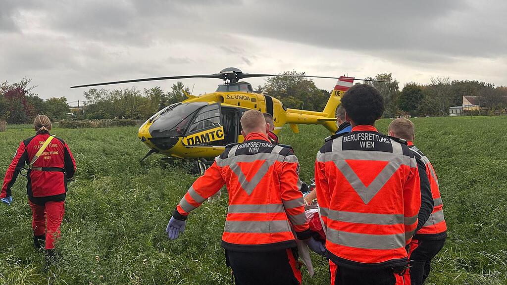 ++ HANDOUT ++ WIEN: ZWEI ARBEITER AUF BAUSTELLE SCHWER VERLETZT