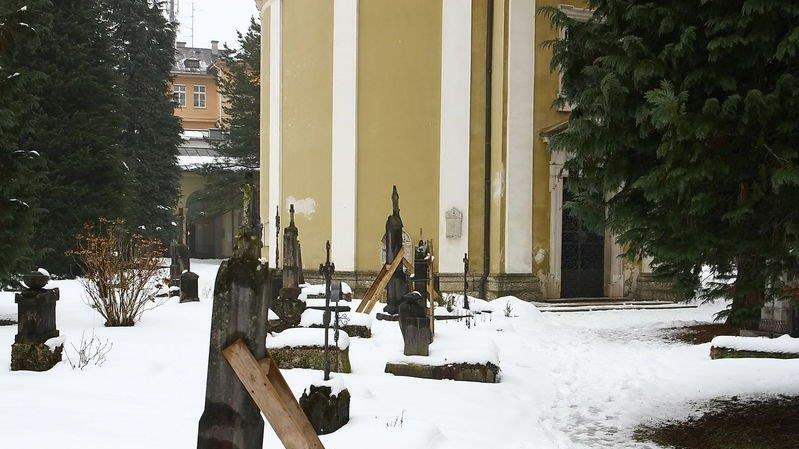 Sebastiansfriedhof verfällt