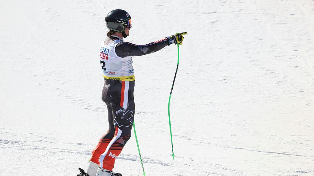 Abfahrt Ski-WM Courchevel