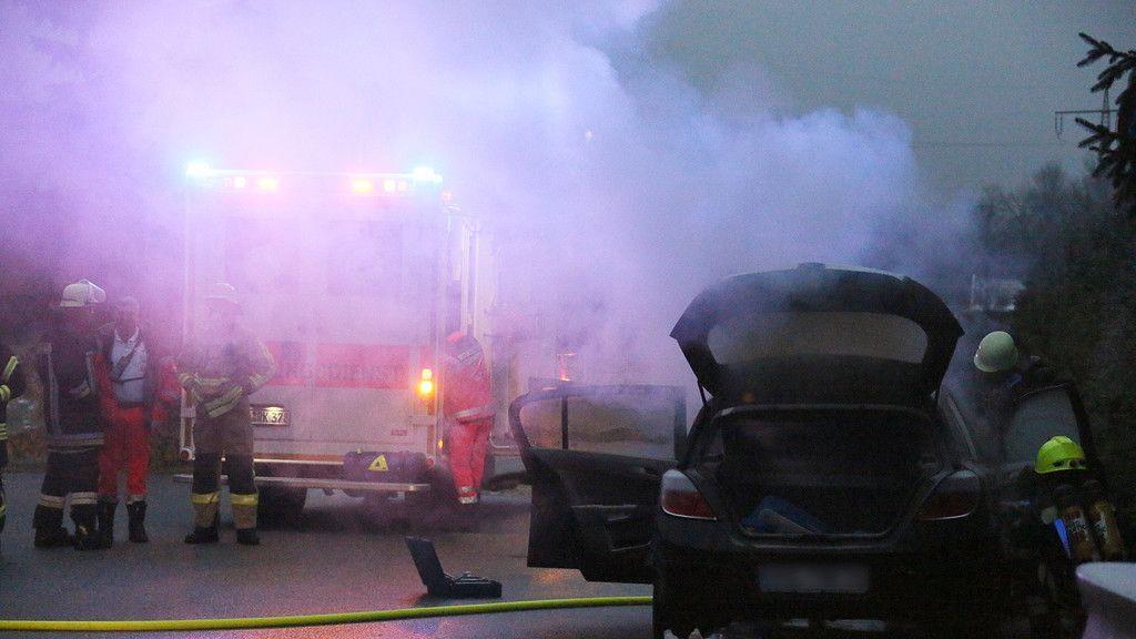Fahrzeugbrand in Bad Reichenhall