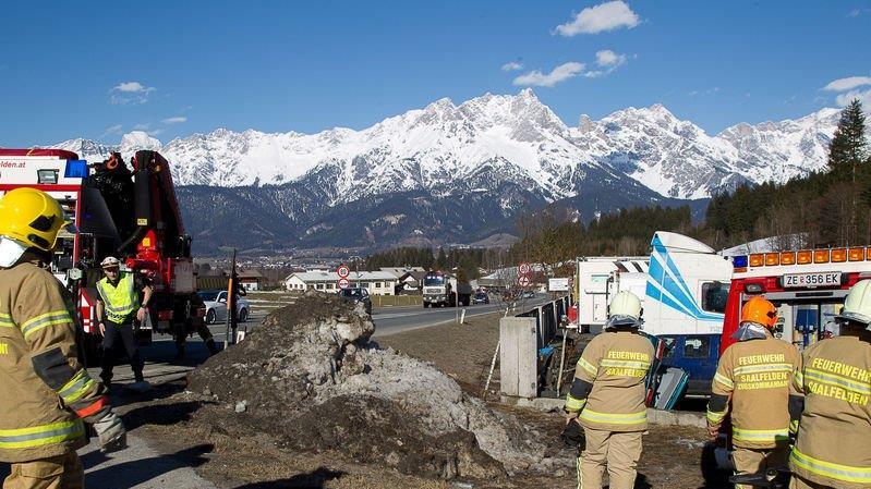 Schwerer Crash in Saalfelden