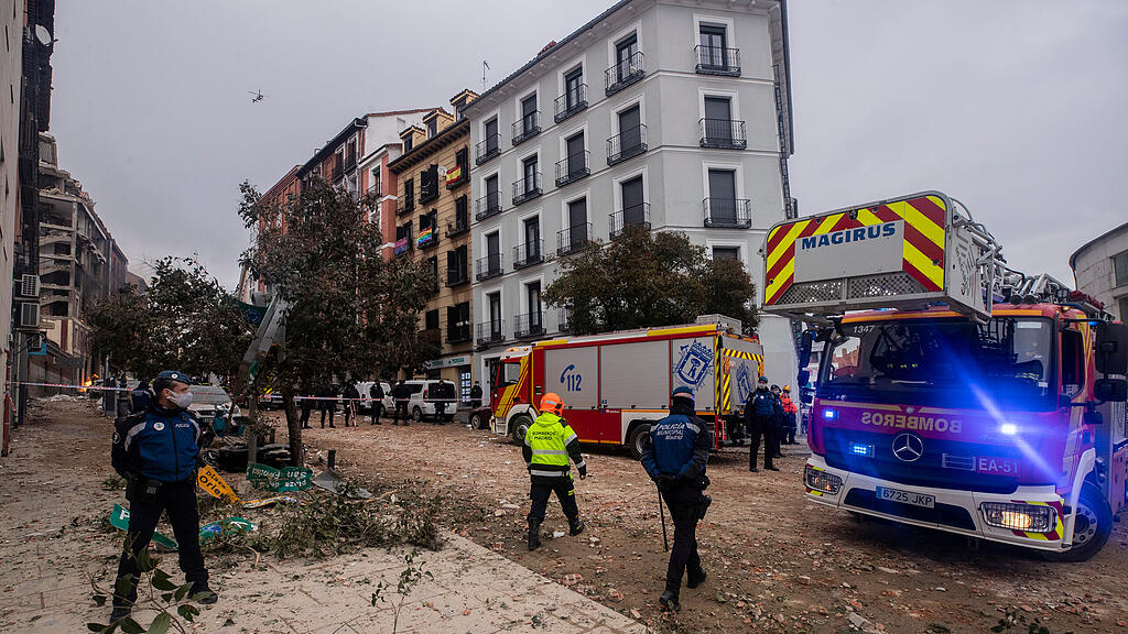 Explosion ersch\u00fcttert Madrid