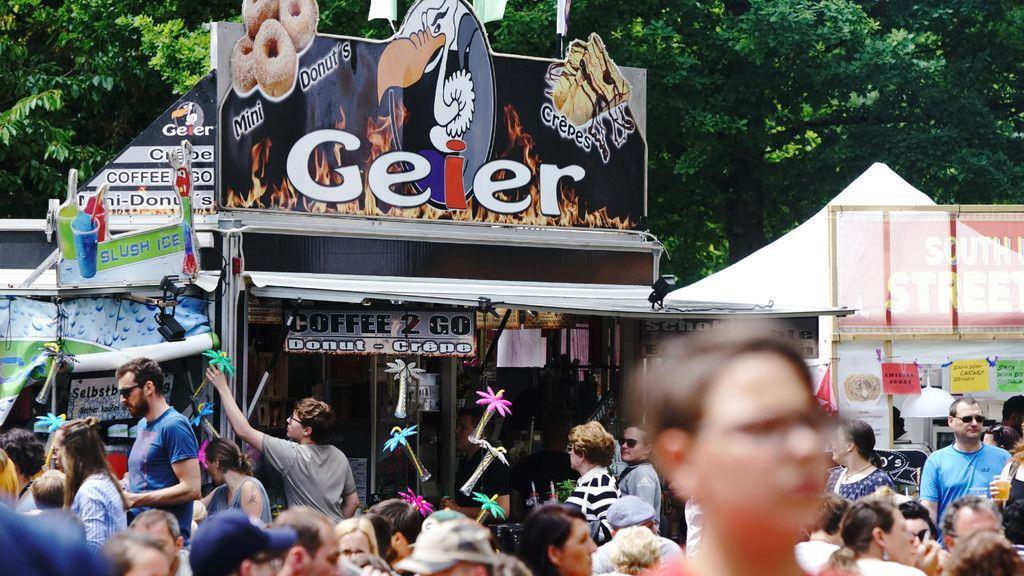 Street Food Festival im Volksgarten
